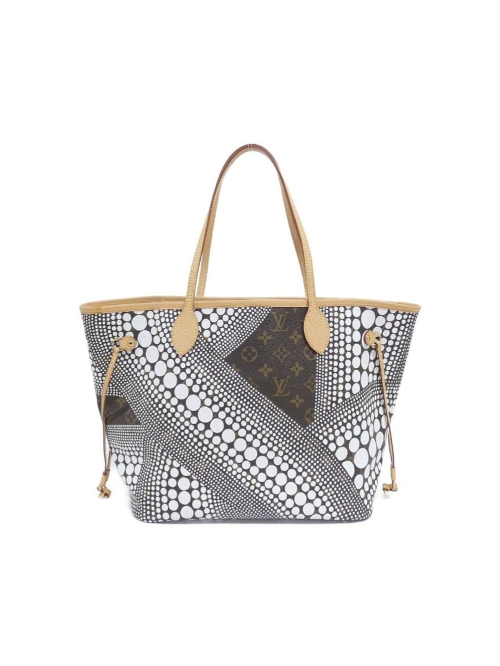 Louis Vuitton Monogram Wave Neverfull MM Bag Brown Marron